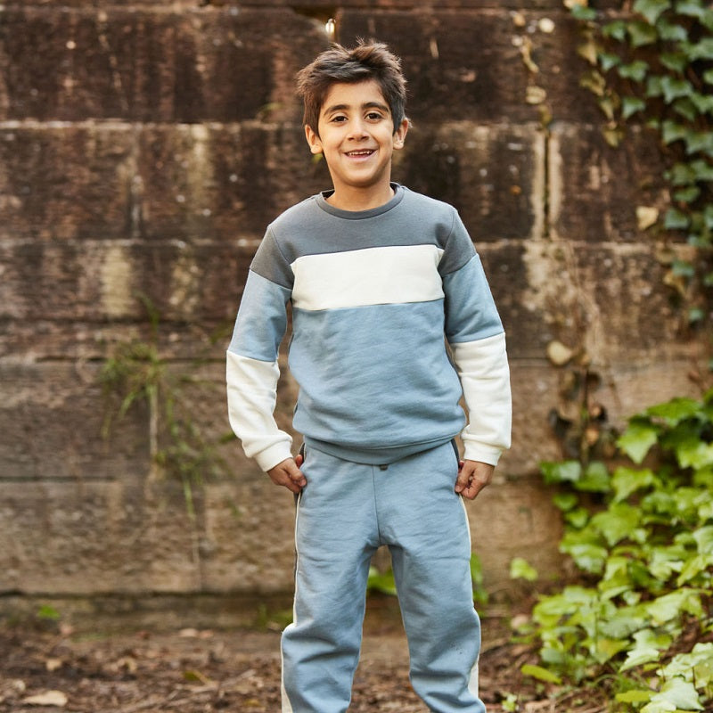 Junior FRACO Benji Blue Tracksuit