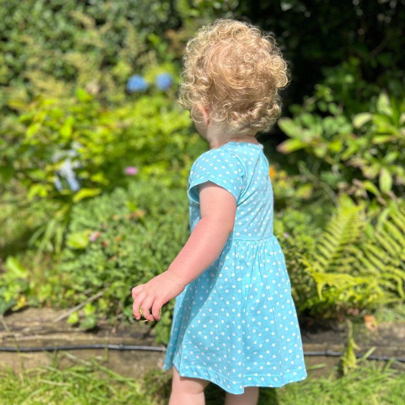 Junior-FRACO-Evie-Polka-Dot-Dress-Back-View