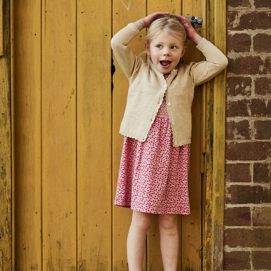 IRIS GOLD & GLITTER CARDIGAN