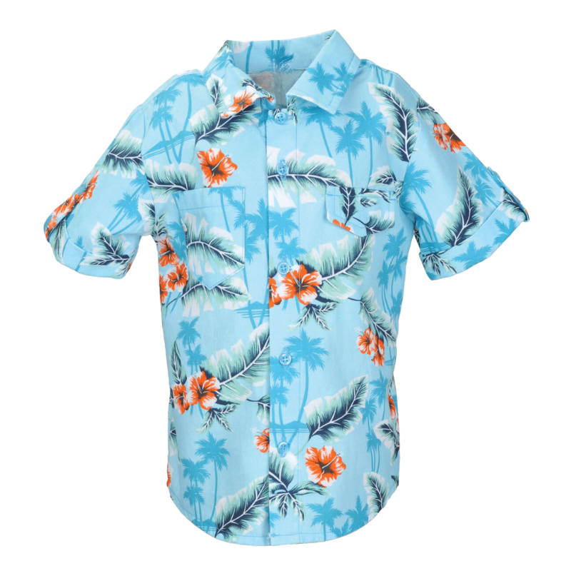 Junior FRACO Koa Beach Print Shirt