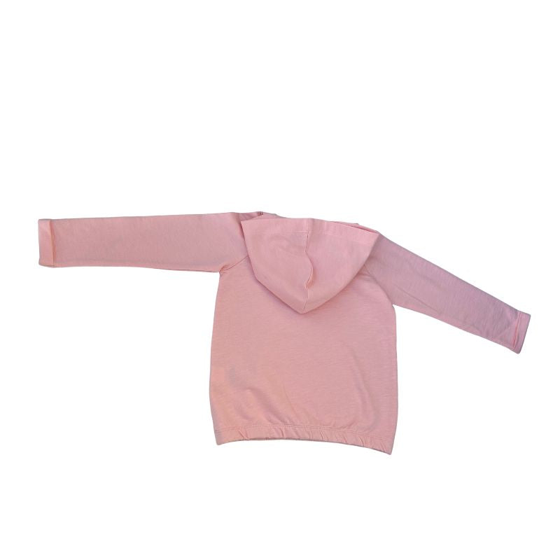 Junior FRACO Sophia Pink Hoodie back view