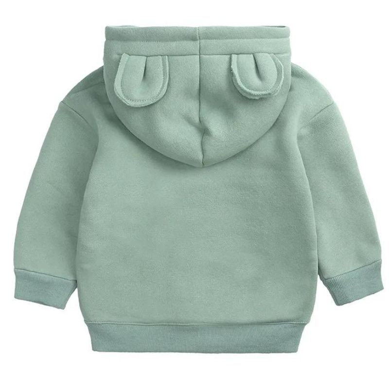 Green hot sale bear hoodie