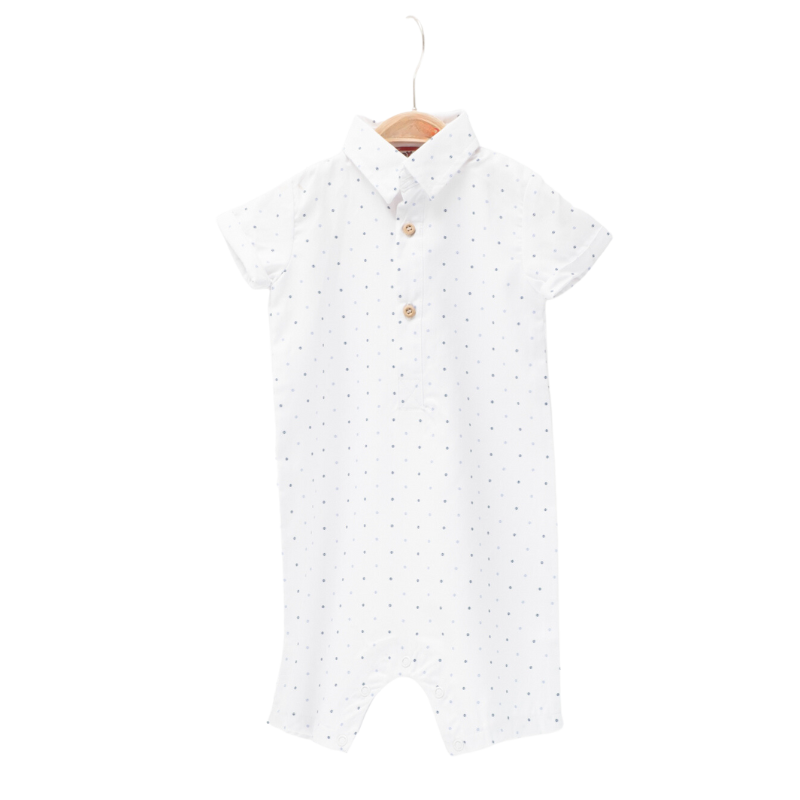 Junior FRACO William Shirt Romper