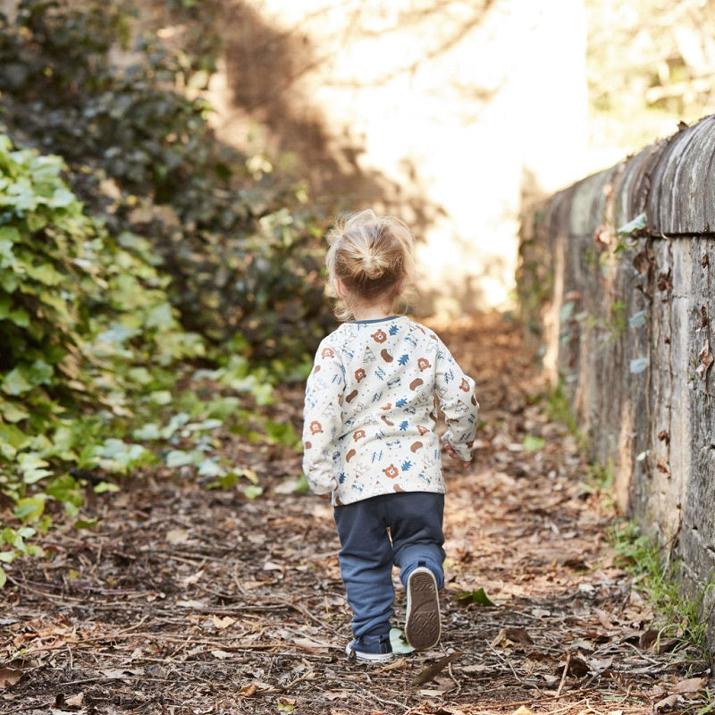 Junior FRACO Woodland tracksuit back view